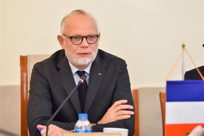 Ngài Edouard Philippe, nguyên Thủ tướng Cộng hòa Pháp, Thị trưởng thành phố Le Havre tại buổi tiếp (ảnh:Bộ Giáo dục và Đào tạo) Ngài Edouard Philippe, nguyên Thủ tướng Cộng hòa Pháp, Thị trưởng thành phố Le Havre tại buổi tiếp (ảnh:Bộ Giáo dục và Đào tạo)