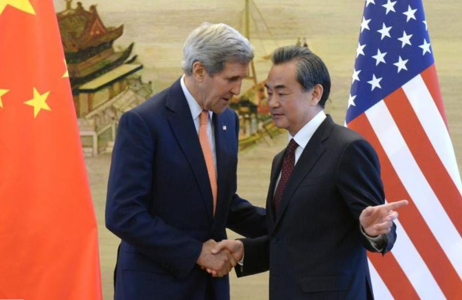 Ngoại trưởng Mỹ John Kerry và người đồng cấp Trung Quốc Ngoại trưởng Mỹ John Kerry và người đồng cấp Trung Quốc