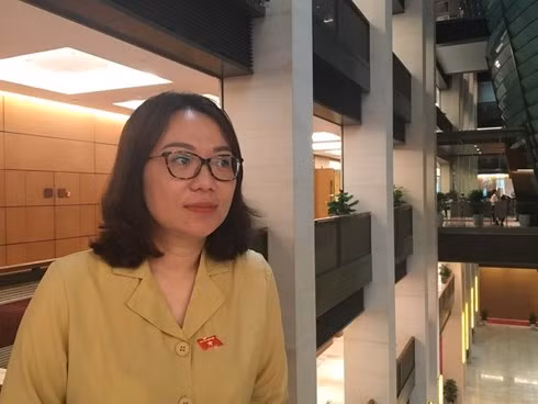 Đại biểu Phạm Thị Minh Hiền. Ảnh: Huyền Ngô
