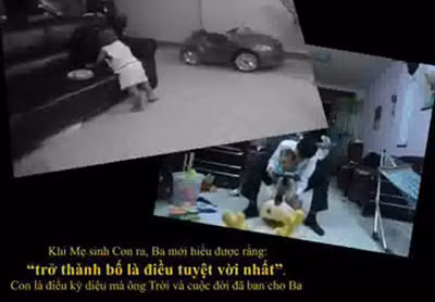 "Nhật ký của ba” - clip ghi lại những khoảnh khắc tình cảm của cha con anh Hiếu gây xôn xao cộng đồng mạng "Nhật ký của ba” - clip ghi lại những khoảnh khắc tình cảm của cha con anh Hiếu gây xôn xao cộng đồng mạng