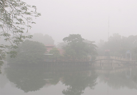 Bắc Giang một ngày đầu đông.