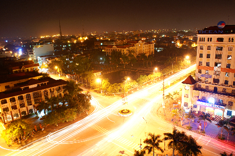 Ngã tư Lê Lợi - Hùng Vương.