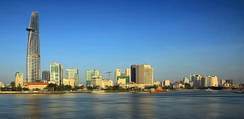 Sài Gòn chào ngày mới.