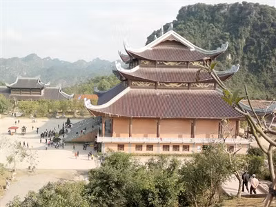 Một góc Bái Đính mới.