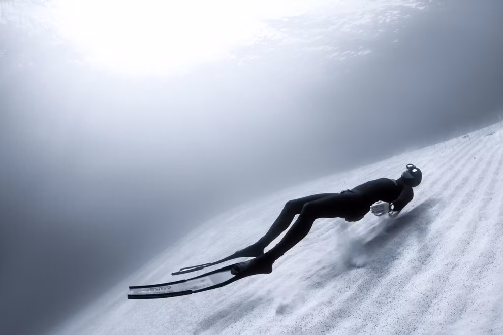 SUNBATHING UNDERWATER: Ánh nắng mặt trời cho chúng ta năng lượng ngay cả khi ở dưới nước. Ảnh chụp bởi Vaclav Krpeliv trong một lần đi lặn tự do không có bình dưỡng khí ở Biển Đỏ, Eel Garden, Dahab, Sinai, Ai Cập. SUNBATHING UNDERWATER: Ánh nắng mặt trời cho chúng ta năng lượng ngay cả khi ở dưới nước. Ảnh chụp bởi Vaclav Krpeliv trong một lần đi lặn tự do không có bình dưỡng khí ở Biển Đỏ, Eel Garden, Dahab, Sinai, Ai Cập.