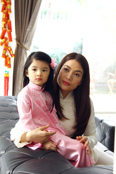 Chuyến du lịch đầu năm cũng là món quà nhỏ mà vợ chồng Trương Ngọc Ánh muốn tặng cho con gái sau một năm học tập.