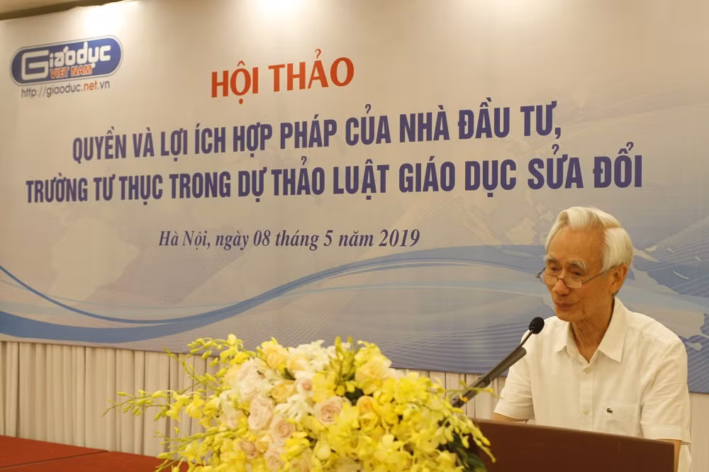 Theo thầy giáo Nguyễn Phú Cường, quy định hội đồng trường như trong dự thảo Luật Giáo dục là cồng kềnh và làm giảm sức năng động, sắc bén và quyết liệt của đơn vị chỉ đạo (ảnh Trinh Phúc).