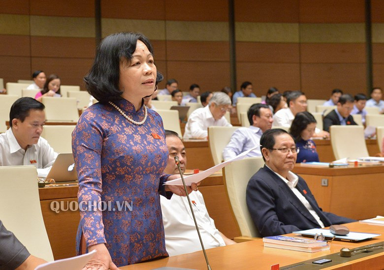 Đại biểu Quốc hội Nguyễn Thị Mai Hoa, Ủy viên thường trực Ủy ban Văn hóa, Giáo dục, Thanh niên, Thiếu niên và Nhi đồng của Quốc hội (ảnh quochoi.vn). Đại biểu Quốc hội Nguyễn Thị Mai Hoa, Ủy viên thường trực Ủy ban Văn hóa, Giáo dục, Thanh niên, Thiếu niên và Nhi đồng của Quốc hội (ảnh quochoi.vn).