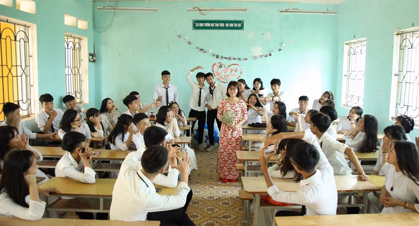 Trà My có sở thích được giao lưu, kết bạn, chia sẻ với bạn bè - lớp học của Trà My (ảnh do nhân vật cung cấp). Trà My có sở thích được giao lưu, kết bạn, chia sẻ với bạn bè - lớp học của Trà My (ảnh do nhân vật cung cấp).