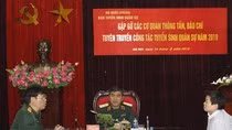 Trung tướng, Giáo sư Trần Hữu Phúc, Cục trưởng Cục nhà trường, Bộ Quốc phòng (ảnh Trinh Phúc).