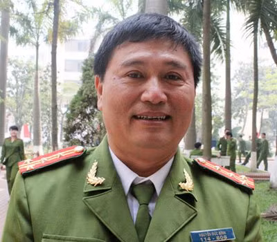 Đại tá Nguyễn Đức Bình PGĐ Học viện Cảnh sát nhân dân.
