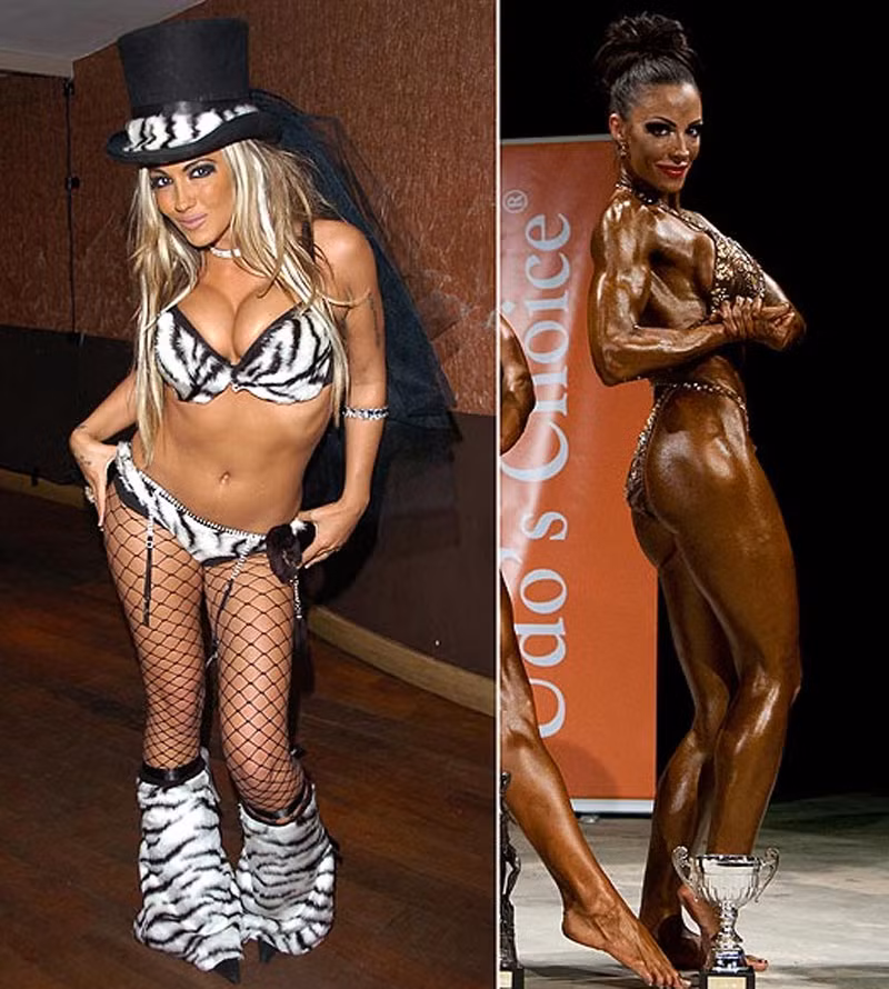 Từ một người mẫu, cô Jodie Marsh đã trở thành một VĐV thể hình Từ một người mẫu, cô Jodie Marsh đã trở thành một VĐV thể hình