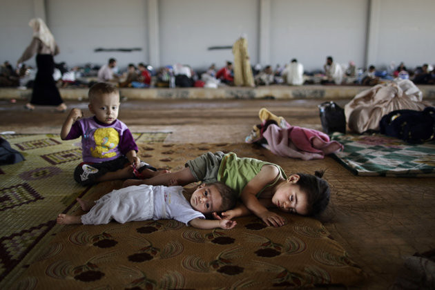 Con số người tị nạn Syria ngày càng tăng.
