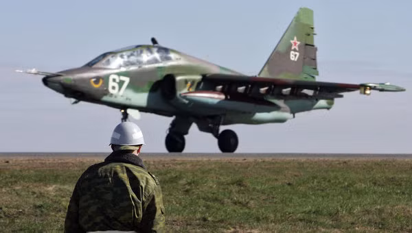 Máy bay chiến đấu Su-25.