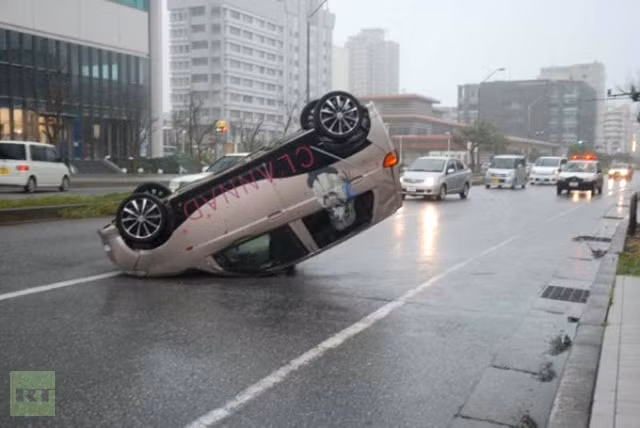 Cơ quan Khí tượng Nhật Bản cho biết cơn bão đang di chuyển về phía đông bắc hướng tới Tokyo với vận tốc 30 km/giờ, sẽ gây mưa lớn tại thủ đô nước này vào Chủ nhật và thứ Hai tới.
