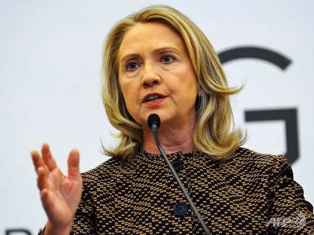 Ngoại trưởng Mỹ Hillary Clinton đã bắt đầu chuyến thăm 8 quốc gia từ ngày 5/7. Ngoại trưởng Mỹ Hillary Clinton đã bắt đầu chuyến thăm 8 quốc gia từ ngày 5/7.
