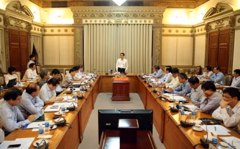 Phó Thủ tướng Vũ Đức Đam làm việc với UBND TP.HCM, Bộ GD&ĐT và các cụm thi THPT quốc gia (Ảnh: VGP) Phó Thủ tướng Vũ Đức Đam làm việc với UBND TP.HCM, Bộ GD&ĐT và các cụm thi THPT quốc gia (Ảnh: VGP)