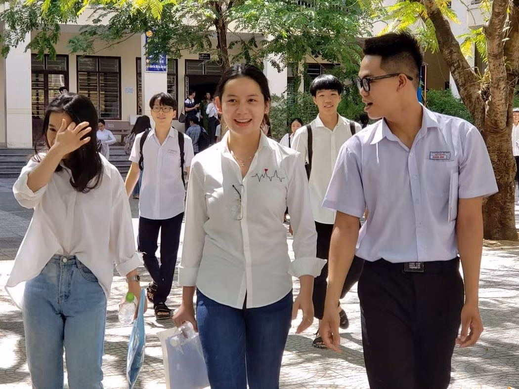 Đà Nẵng hoàn thành công tác chấm thi quốc gia. Ảnh: AN