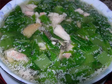 Cá rô canh cải. (Ảnh minh họa) Cá rô canh cải. (Ảnh minh họa)