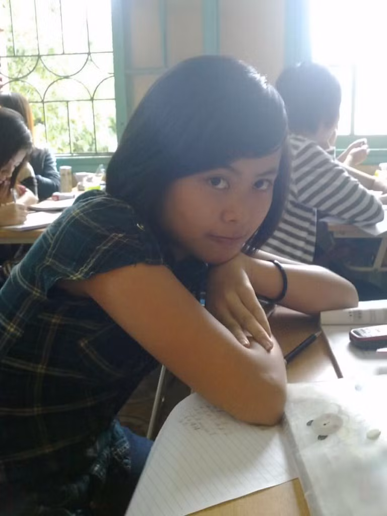 Bạn Nguyễn Thị Ngọc Vân ước mơ sau này trở thành một phiên dịch viên hoàn hảo