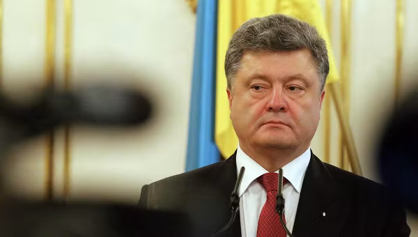 Tổng thống Ukraine Petro Poroshenko. Ảnh Rian.