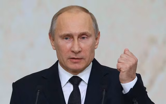 Tổng thống Nga Vladimir Putin.