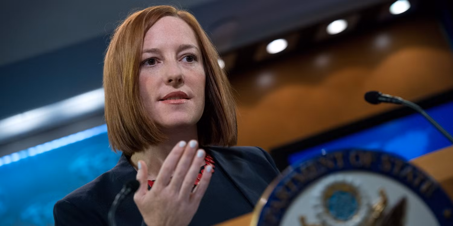 Phát ngôn viên Bộ Ngoại giao Mỹ Jen Psaki.