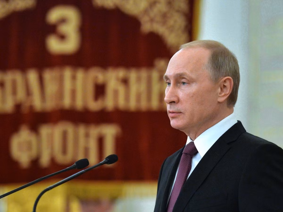 Tổng thống Nga Vladimir Putin. Tổng thống Nga Vladimir Putin.