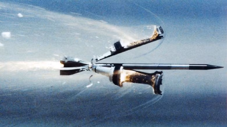 Hình ảnh đạn xuyên giáp của xe tăng Leopard 2. Ảnh Die Welt. Hình ảnh đạn xuyên giáp của xe tăng Leopard 2. Ảnh Die Welt.