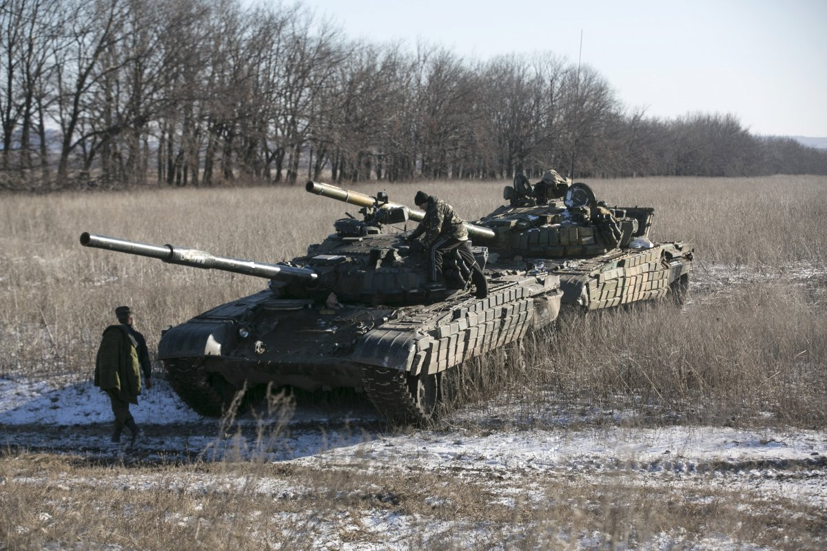 Lực lượng ly khai ở Đông Ukraine. Lực lượng ly khai ở Đông Ukraine.