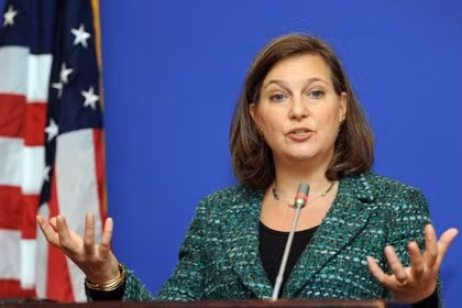 Trợ lý ngoại trưởng Mỹ về các vấn đề Á-Âu, Victoria Nuland. Trợ lý ngoại trưởng Mỹ về các vấn đề Á-Âu, Victoria Nuland.