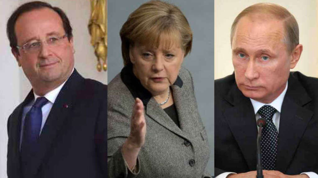 Ngày 6/2, hai nhà lãnh đạo châu Âu này đến Moscow sau khi rời khỏi Kiev để thảo luận với nhà lãnh đạo Nga Vladimir Putin về cuộc khủng hoảng tại Ukraine.