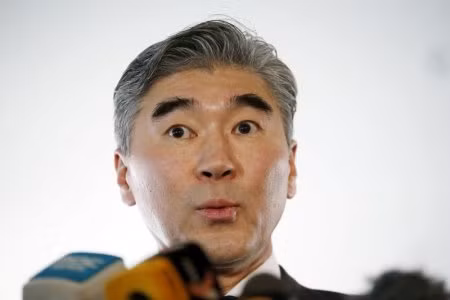 Sung Kim, đại diện đặc biệt của Mỹ về chính sách đối với Triều Tiên. Sung Kim, đại diện đặc biệt của Mỹ về chính sách đối với Triều Tiên.