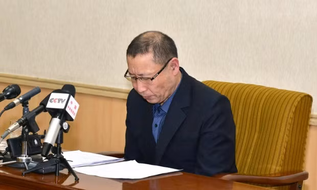 Choe Chun-gil, người bị Bắc Triều Tiên bắt giữ với cáo buộc là gián điệp. Ảnh: KCNA / Reuters Choe Chun-gil, người bị Bắc Triều Tiên bắt giữ với cáo buộc là gián điệp. Ảnh: KCNA / Reuters