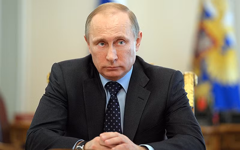 Tổng thống Nga Vladimir Putin. Tổng thống Nga Vladimir Putin.