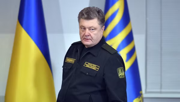 Tổng thống Ukraine Petro Poroshenko. Ảnh Rian