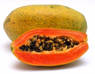 Đu đủ: Chứa một lượng ấn tượng kali và vitamin C, đu đủ có thể cân bằng được tác dụng có hại của sodium trong huyết áp. Nghiên cứu do Bộ Y tế và dịch vụ con người của Mỹ cho thấy phụ nữ đối mặt với nguy cơ liên quan đến túi mật hơn nam giới. Tuy nhiên, một số nghiên cứu cho rằng thai phụ nên cẩn thận với loại trái cây này, do nó có tác dụng như thuốc ngừa thai tự nhiên, có thể dẫn đến tình trạng sẩy thai. Khẩu phần: 2 lát/ngày. Xem thêm:Điểm danh những loại quả chữa trị bệnh "khó nói"