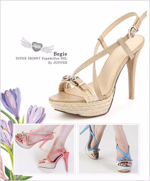 Nữ hoàng dạ tiệc với sandal cao gót Xem thêm:Sandal xinh cho bước chân nhàn nhã