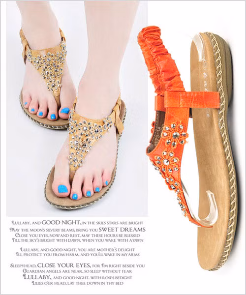 Sandal bệt cho cô bạn yêu thích sự năng động Xem thêm:Sandal xinh cho bước chân nhàn nhã