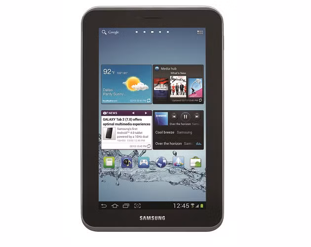 Samsung Galaxy Tab 2 7.0 (4 điểm): hông có những bước tiến lớn về phương diện phần cứng, nhưng chính chiếc máy tính bảng cỡ nhỏ với vẻ thanh lịch này đã cho thấy sự trau chuốt, bóng bẩy và sức mạnh của hệ điều hành di động mới nhất của Google. Thiết bị có giá 250 USD (dung lượng 16GB) trên thị trường quốc tế và giá 8 triệu đồng tại Việt Nam. Samsung Galaxy Tab 2 7.0 (4 điểm): hông có những bước tiến lớn về phương diện phần cứng, nhưng chính chiếc máy tính bảng cỡ nhỏ với vẻ thanh lịch này đã cho thấy sự trau chuốt, bóng bẩy và sức mạnh của hệ điều hành di động mới nhất của Google. Thiết bị có giá 250 USD (dung lượng 16GB) trên thị trường quốc tế và giá 8 triệu đồng tại Việt Nam.