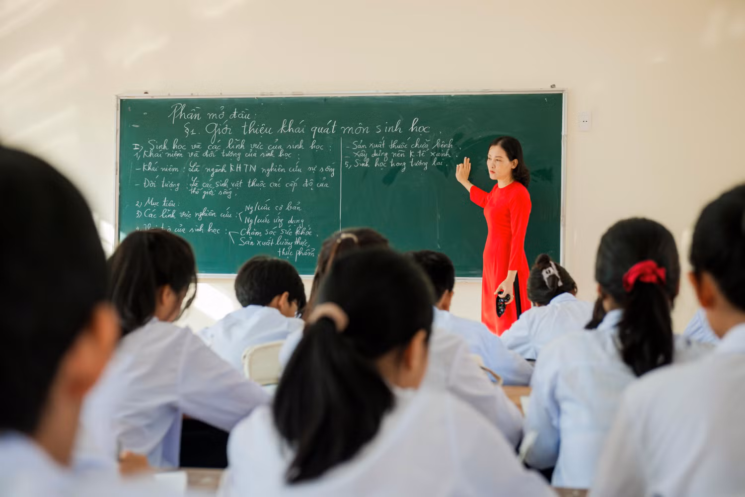 Chất lượng thi tốt nghiệp trung học phổ thông của Trường Trung học phổ thông Cát Bà luôn đứng trong top các trường ngoại thành (Ảnh: TT)