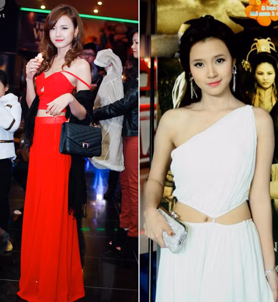 Midu: gợi cảm, khoe da thịt Midu đã có một năm khá thành công với những vai diễn điện ảnh và mật độ phủ sóng dày khắp. Có vẻ như cô hotgirl nhu mì với đôi mắt bồ câu ngây thơ đã tạo được một sự chuyển biến rõ rệt về mặt hình ảnh. Midu của năm 2012 trưởng thành, táo bạo và biết ăn diện hơn, tuy nhiên đôi lúc cô nàng vẫn mắc những lỗi về thời trang như chọn nội y hoặc trang sức chưa phù hợp dẫn tới hình ảnh thiếu chuyên nghiệp. Midu: gợi cảm, khoe da thịt Midu đã có một năm khá thành công với những vai diễn điện ảnh và mật độ phủ sóng dày khắp. Có vẻ như cô hotgirl nhu mì với đôi mắt bồ câu ngây thơ đã tạo được một sự chuyển biến rõ rệt về mặt hình ảnh. Midu của năm 2012 trưởng thành, táo bạo và biết ăn diện hơn, tuy nhiên đôi lúc cô nàng vẫn mắc những lỗi về thời trang như chọn nội y hoặc trang sức chưa phù hợp dẫn tới hình ảnh thiếu chuyên nghiệp.