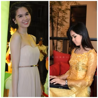 Trước kia, dù có mặc một chiếc áo dài 'mỏng tang' thì cô cũng không toát lên được vẻ mong manh như hiện tại.