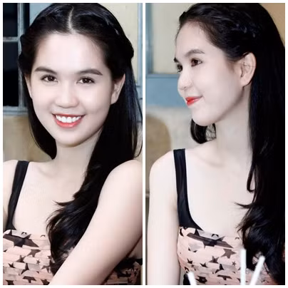 Khi đối chiếu, 2 hình ảnh khác nhau hoàn toàn đó, nhiều người đã hoài nghi về tính chân thực của 'vẻ ngây thơ' này