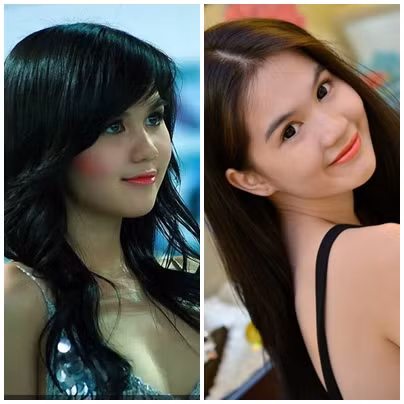 Cả lối trang điểm đậm đà, lòe loẹt cũng khiến cô nàng "sắc xảo" hơn rất nhiều