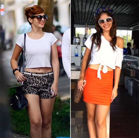 Andrea - tự do, 'thoáng mát' Cũng như Kelly, Andrea say như điếu đổ kiểu mốt khoe bụng. Chân dài Tây Ban Nha tỏ ra rất tự tin với vòng 2 của mình và diện style này suốt từ mùa hè cho tới mùa đông. Với lối suy nghĩ phóng khoáng mang phong cách Tây, Andrea đã có một năm khá nhiều sóng gió liên quan tới chuyện ăn mặc thoáng mát và cả chuyện tình yêu với anh chàng Baggio. Andrea - tự do, 'thoáng mát' Cũng như Kelly, Andrea say như điếu đổ kiểu mốt khoe bụng. Chân dài Tây Ban Nha tỏ ra rất tự tin với vòng 2 của mình và diện style này suốt từ mùa hè cho tới mùa đông. Với lối suy nghĩ phóng khoáng mang phong cách Tây, Andrea đã có một năm khá nhiều sóng gió liên quan tới chuyện ăn mặc thoáng mát và cả chuyện tình yêu với anh chàng Baggio.