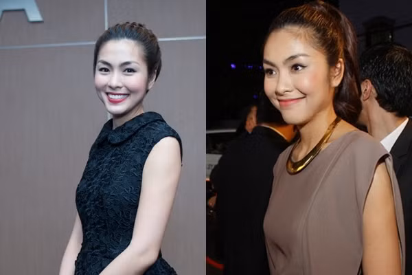 "Ngọc nữ" Tăng Thanh Hà có vòng 1 khá khiêm tốn và chị cũng không quá chú trọng vào những bộ trang phục có khả năng "đánh lừa thị giác" vòng 1 như các chị em showbiz khác. Mỗi khi chị xuất hiện, mọi người đều chỉ mải mê ngắm nhìn gương mặt đẹp hút hồn của chị ấy mà không còn để tâm đến khuyết điểm này.