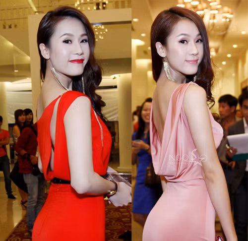 Siêu mẫu Thái Hà là người thường xuyên mắc phải lỗi trang điểm này.