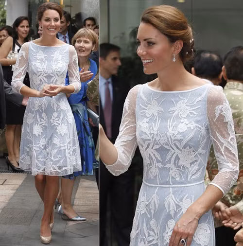 Alice Temperley là một trong những thương hiệu được công nương Anh rất yêu thích