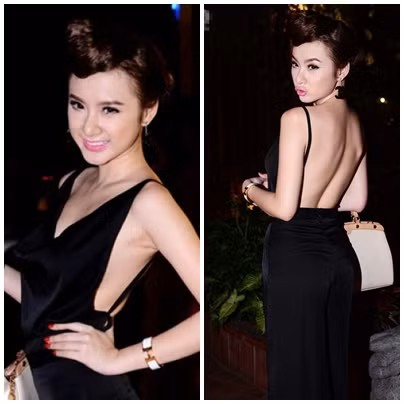 2 cô nàng tuổi Tuất - Angale Phương Trinh và Hồng Quế luôn là đề tài tranh luận sôi nổi trên các phương tiện truyền thông về sự hở hang quá đà của mình
